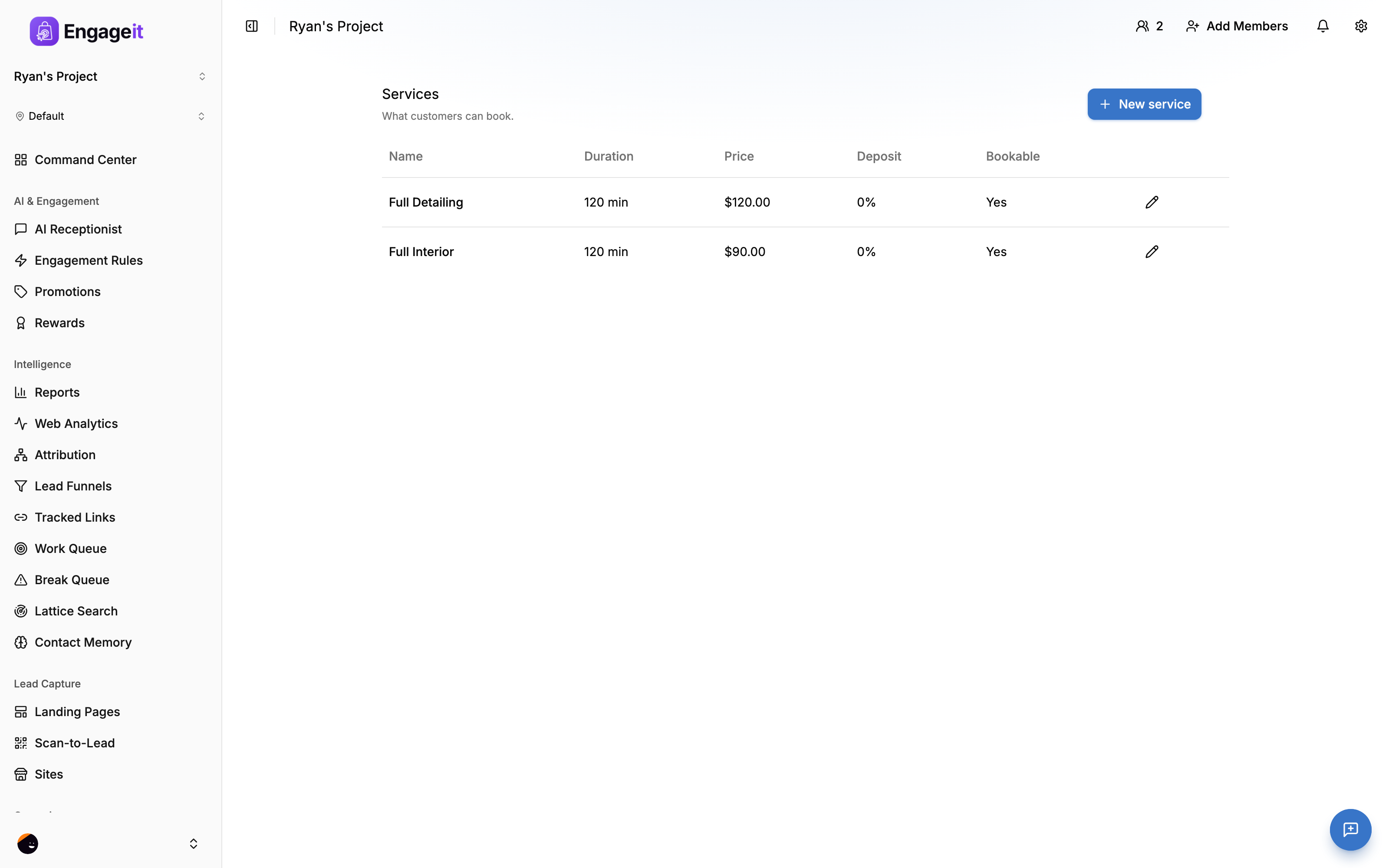 EngageIt appointments and scheduling